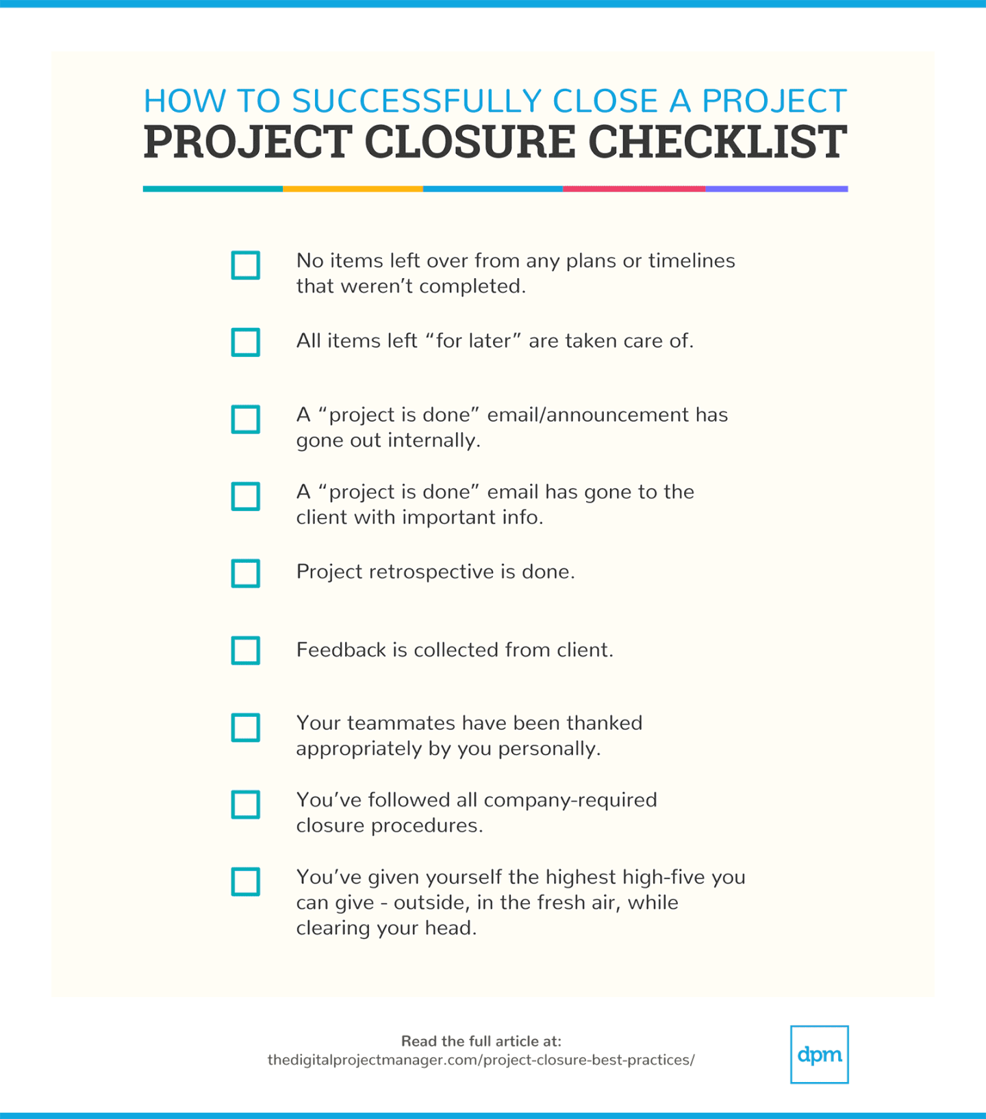 What Should Be Included In A Project Closure Report