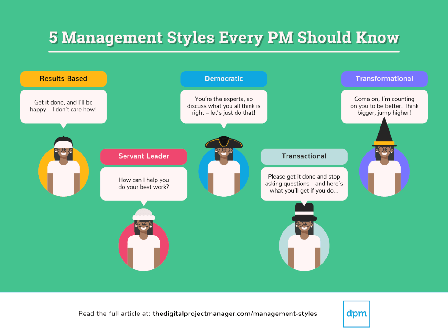 5 Management Styles Every PM Should Know The Digital Project Manager