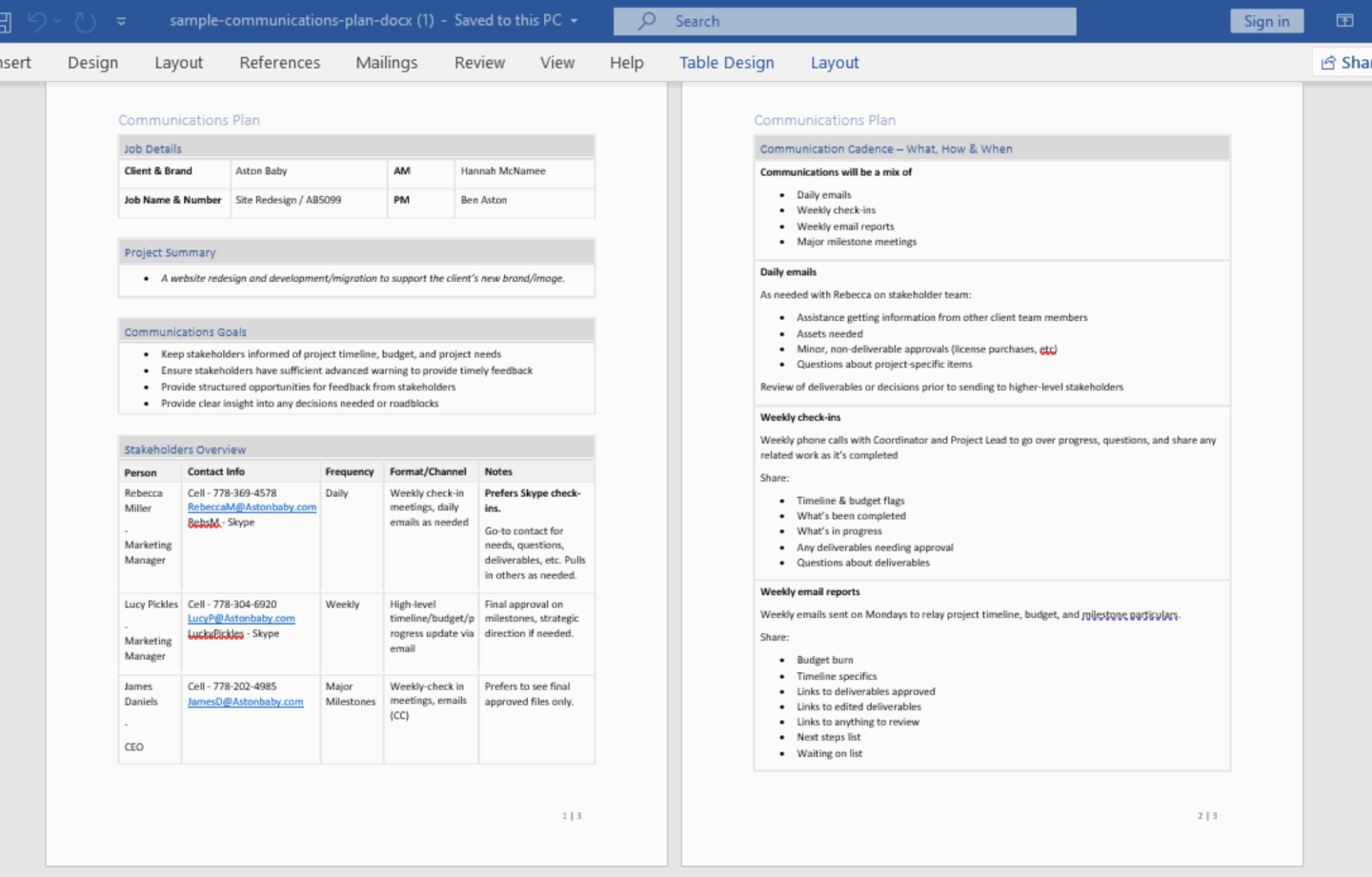 How To Create A Project Communication Plan Easy Template And Examples 2443