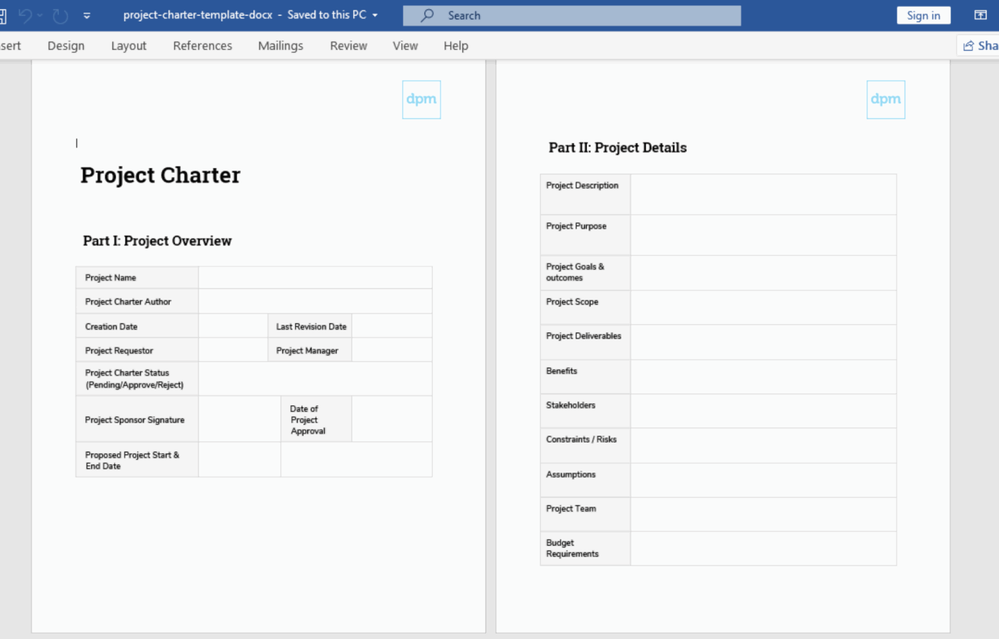 Complete Project Charter Guide Template, Examples, & HowTo (2022)