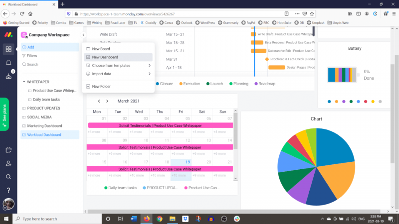monday.com screenshot - 10 Best Smartsheet Competitors And Alternatives: Reviewed In 2022