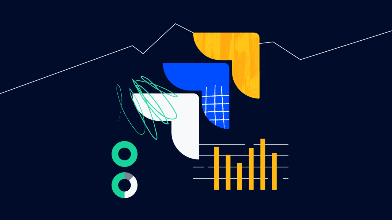 jira logo with charts and graphs for jira resource planning