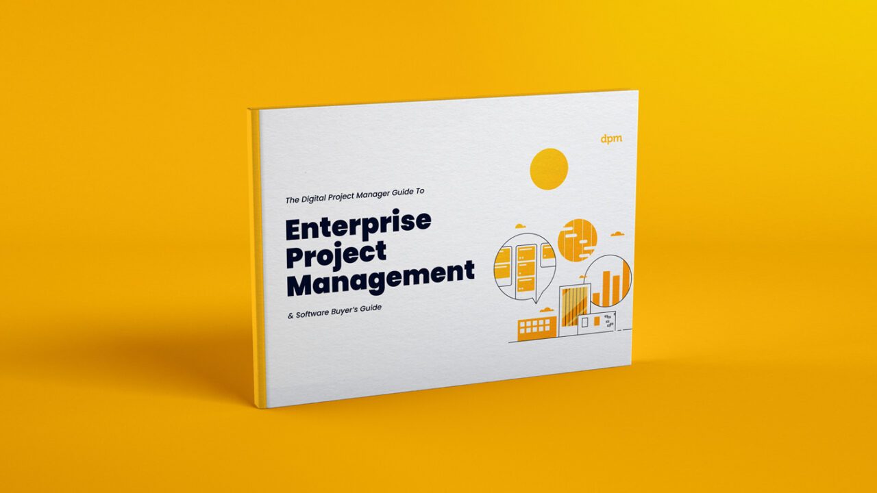 image of the cover of the enterprise project management PDF