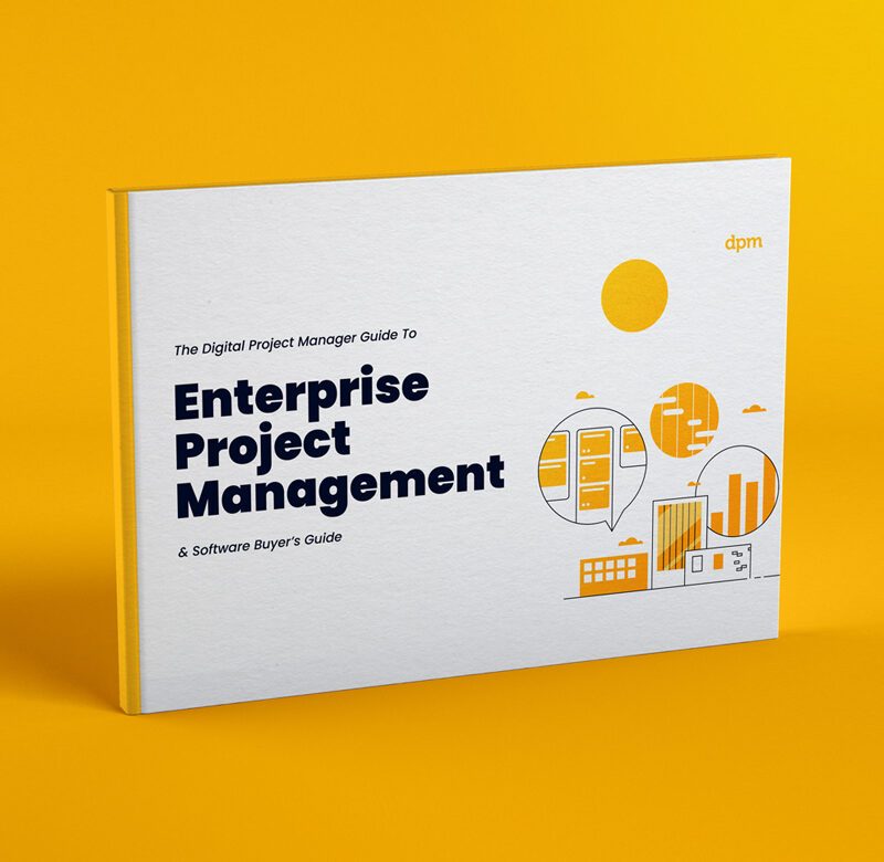 image of the cover of the enterprise project management PDF