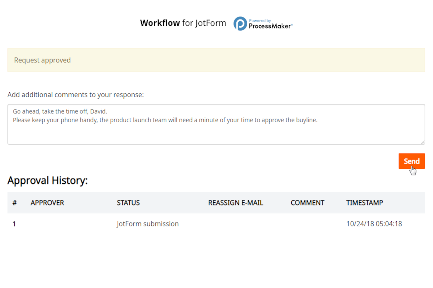 Jotform Enterprise screenshot - Steigere die Effizienz deines Teams: Die beste Workflow Management System 2023