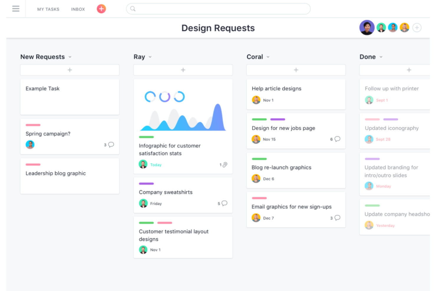 Asana screenshot - 10 Best Project Management Software For Architects In 2023